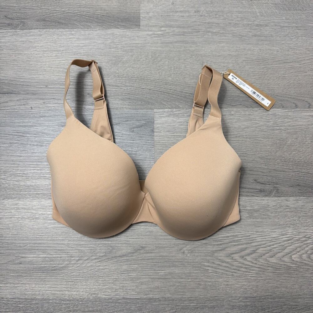 SKIMS Smoothing Intimates Full Coverage Lightly Lined Bra Clay 32DD DM-DEM-9549W
